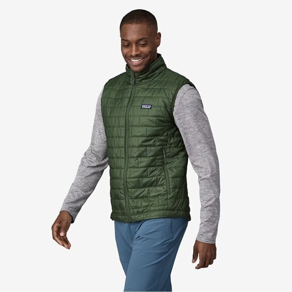 NWT Patagonia Men's Nano Puff® Vest ,Color Torrey Pine Green size M - Picture 2 of 6